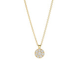 Blush Collier 14k geelgoud met zirkonia 3206YZI