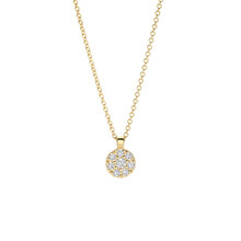  Blush Collier 14k geelgoud met zirkonia 3206YZI
