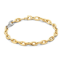 HuisCollectie HuisCollectie Armband 14k geelgoud met diamant 612454