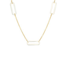 Blush Blush Collier 14k geelgoud met Parelmoer 3204YMP