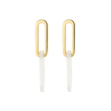 Blush Blush Oorhangers 14k geelgoud met Parelmoer 7394YMP