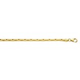 Fjory Fjory Collier 14k geelgoud 2mm 40-PA0245
