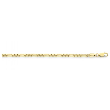 Fjory Fjory Armband 14k geelgoud 3mm 40-VENRT03,019