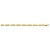 Fjory Fjory Collier 14k geelgoud 3mm 40-VENRT03,045