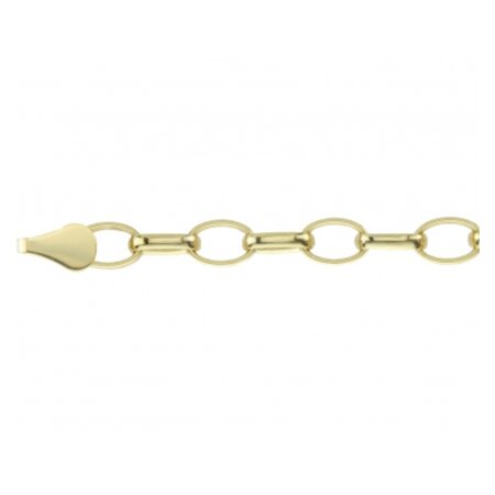 Fjory Fjory Collier 14k geelgoud 3mm 40-JGW0345