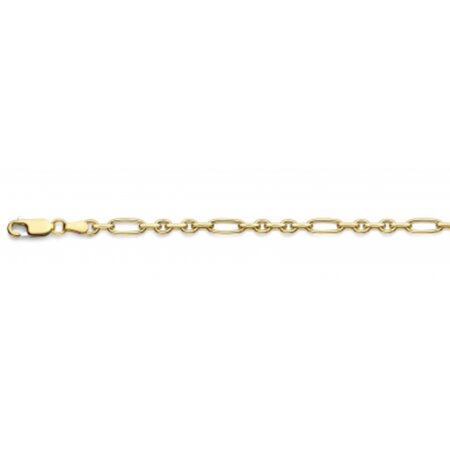 Fjory Fjory Armband 14k geelgoud 4.3mm 40-FSO040219