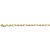 Fjory Fjory Armband 14k geelgoud 4.3mm 40-FSO040219