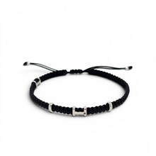 Concordia Concordia Armband Wish 18k Witgoud met zwarte diamant WISH-N-S-15-L/XL-B