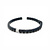 OROTECH OROTECH Armband 18k Witgoud met zwart keramiek en diamant 616182