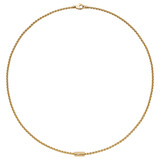 Fope FOPE Collier Aria 18k Geelgoud met diamant 89103CX_BB_G_XGX_043