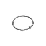 Fope FOPE Armband Flex-it Eka 18k Witgoud met Zwart Rhodium 01M01BK_BN_K_X1X_0XL