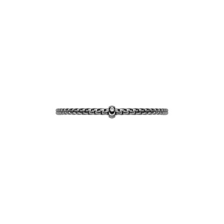 Fope FOPE Armband Flex-it Eka 18k Witgoud met Zwart Rhodium 01M01BK_BN_K_X1X_0XL