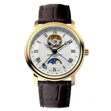 Frederique Constant PRE-OWNED FREDERIQUE CONSTANT Classics Heartbeat Moonphase 40mm FC-335MC4P5
