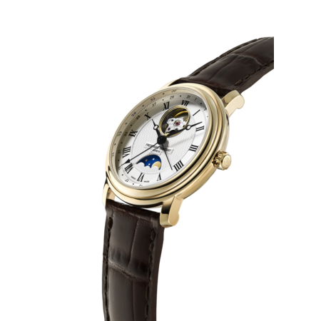 Frederique Constant PRE-OWNED FREDERIQUE CONSTANT Classics Heartbeat Moonphase 40mm FC-335MC4P5