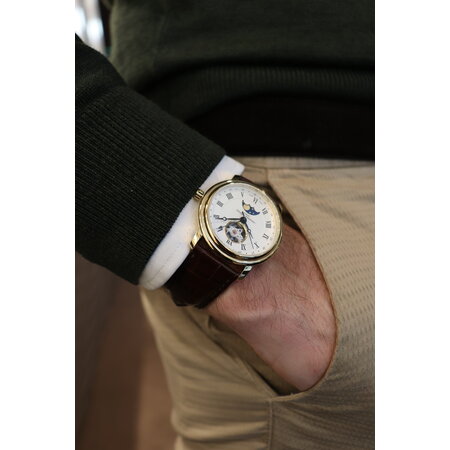Frederique Constant PRE-OWNED FREDERIQUE CONSTANT Classics Heartbeat Moonphase 40mm FC-335MC4P5