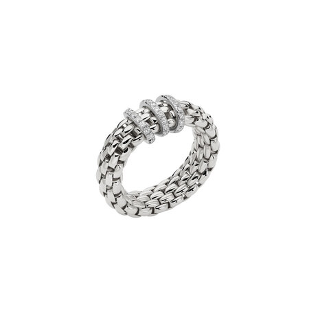 Fope FOPE Ring Flex-It Vendôme 18k Witgoud met diamant 59202AX_PB_B_XBX_00M