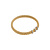 Fope FOPE Armband Flex-It Vendôme 18k Geelgoud met diamant 59202BX_PB_G_XBX_00M