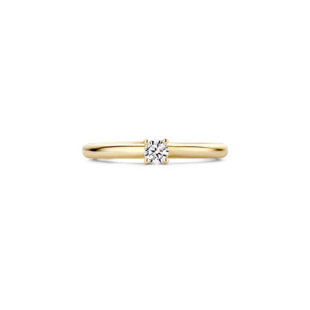 Blush Blush ring 14k geelgoud met zirkonia 1112YZI