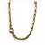 Monzario Monzario Links Collier 14k geelgoud 899C Geel