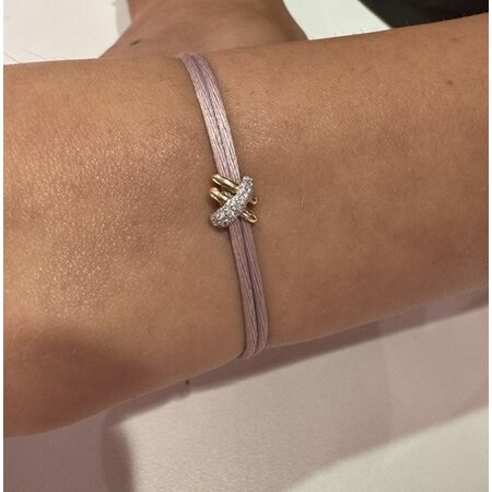 Katinka Berretty Katinka Berretty Armband Candy Xpression 14k Geelgoud met diamant 09HGW092BR