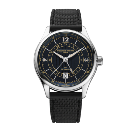 Frederique Constant FREDERIQUE CONSTANT Classics Runabout GMT Automatic 42mm FC-350RN5B6