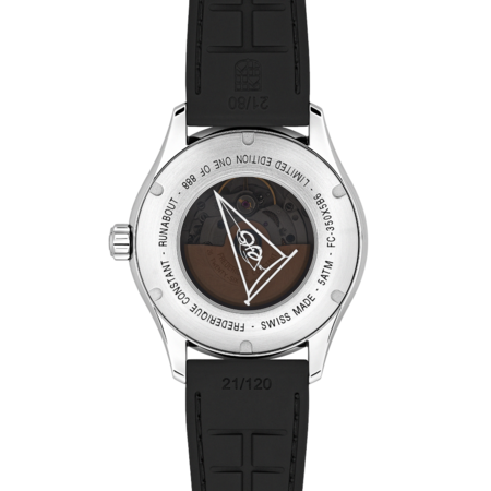 Frederique Constant FREDERIQUE CONSTANT Classics Runabout GMT Automatic 42mm FC-350RN5B6