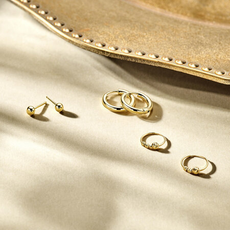 Mrs.Janssen Mrs. Janssen creolen 14k geelgoud 616877