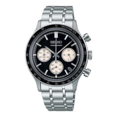 Seiko Seiko Herenhorloge Chronograaf Quartz 38,7mm SSB479P1