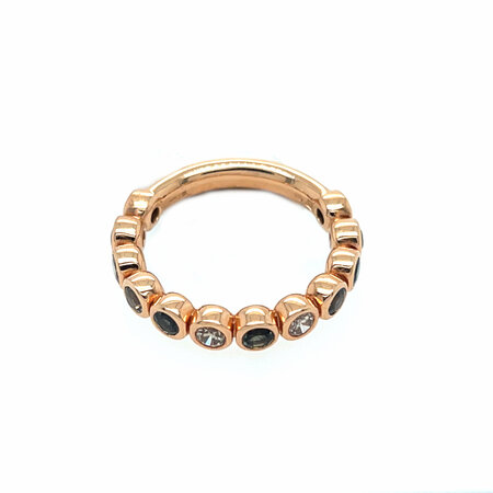 Bron BRON Ring Confetti 18k Roségoud met Korund 8RR4872SILK