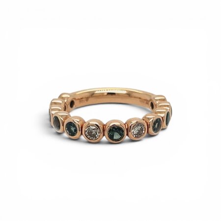 Bron BRON Ring Confetti 18k Roségoud met Korund 8RR4872SILK