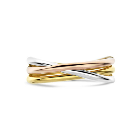 Mrs.Janssen Mrs. Janssen Ring 14k Tricolor 616925