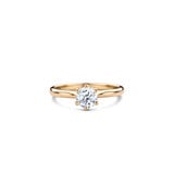 R&C R&C Ring Royale 14k Geelgoud met diamant RIN2130-S-GG-0,20PW-55