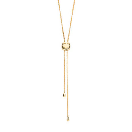 Tirisi Tirisi Milano Sweeties Collier 18k Geelgoud met Kwarts en Diamant TN2182WQ