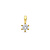 R&C R&C Solitair Hanger 14k Geelgoud met diamant HAN0029-14G-0.23-PW