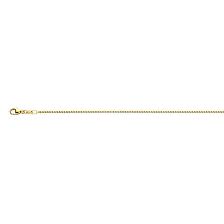 HuisCollectie HuisCollectie Collier 14k geelgoud Gourmet 1.4mm 22478