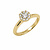 Mrs.Janssen Mrs. Janssen Ring 14k Geelgoud met diamant 611112