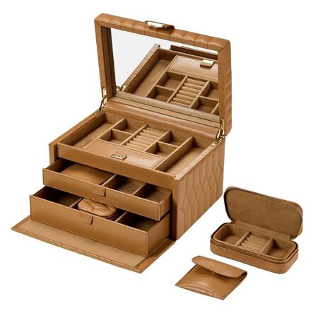 Wolf Wolf Lauren Juwelenbox Caramel 349707