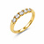 R&C R&C Ring Signature Alliance 18k Geelgoud met diamant RIN5108-5-18GG-GVS