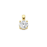 HuisCollectie HuisCollectie Hanger 14k geelgoud met 0.10ct. Lab grown diamant 616439