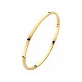 Fjory FJORY Armband 14k Geelgoud 3mm vlak 40-A386103