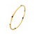 Fjory FJORY Armband 14k Geelgoud 3mm vlak 40-A386103