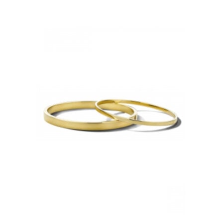 Fjory FJORY Armband 14k Geelgoud 3mm vlak 40-A386103