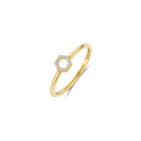 Blush Blush Ring 14k geelgoud met zirkonia 1287YZI