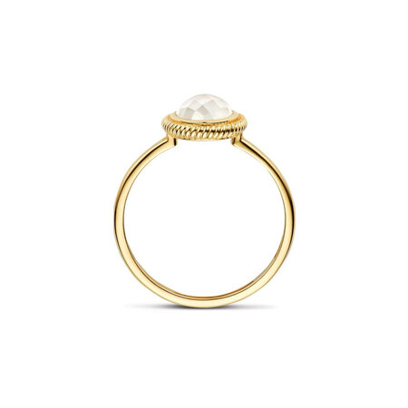 Blush Blush Ring 14k geelgoud met Parelmoer 1291YMQ