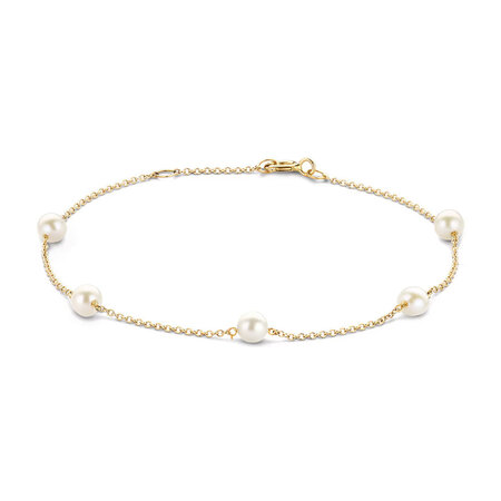 Blush Blush Armband 14k geelgoud met Parel 2269YPW