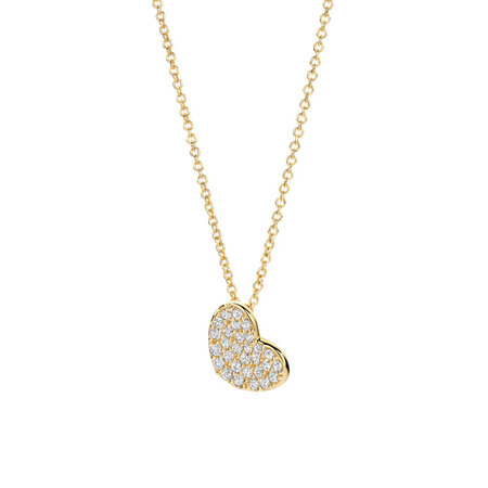 Blush Blush Collier 14k geelgoud met zirkonia 3207YZI