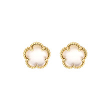 Blush Blush Oorstekers 14k geelgoud met Parelmoer 7400YMQ