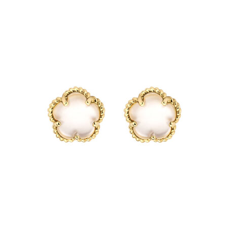 Blush Blush Oorstekers 14k geelgoud met Parelmoer 7400YMQ