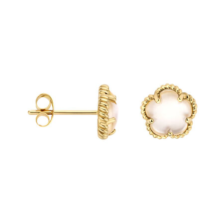 Blush Blush Oorstekers 14k geelgoud met Parelmoer 7400YMQ