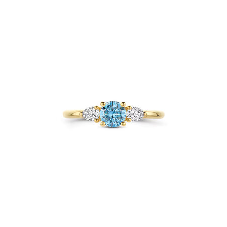 Blush Blush Lab Diamonds Ring 14k geelgoud met Lab grown diamant LG1068Y